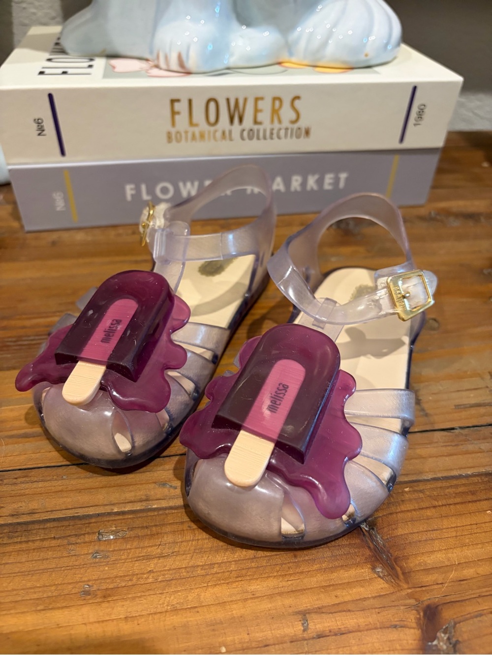 Mini Melissa Girl Popsicle Jelly Sandals Shoes
